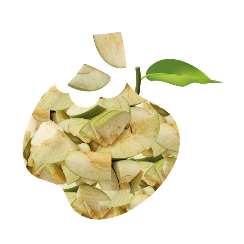 Snack de Manzana Liofilizada