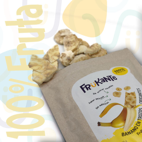Banano liofilizado x 20 GR. - Imagen 4