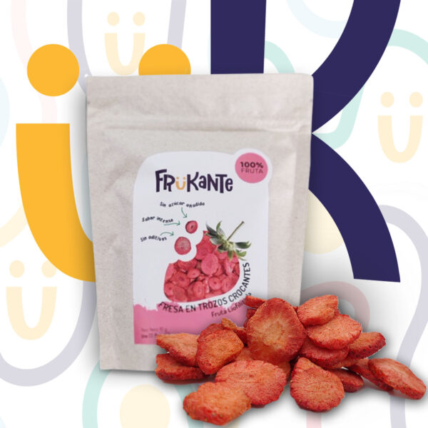 Fresa liofilizada x 10 GR. - Imagen 2