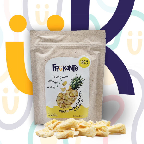 Piña liofilizada x 15 GR. - Imagen 2
